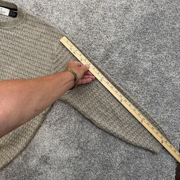 Bill Blass Sweater Mens 2XL XXL Henley Knit Pullover Casual Textured Pattern - Picture 4 of 8